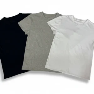 Set 3 playera colores varios manga corta