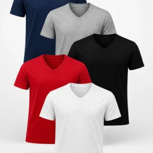 Set 5 playera colores varios manga corta