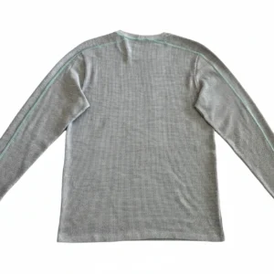 Playera escote redondo manga larga