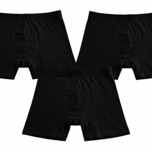 Set 3 boxer color negro